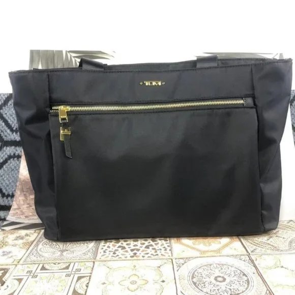 Tumi Handbags - TUMI Voyageur Mauren Nylon Tote In Black